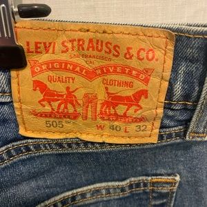 Mens Levi’s 505